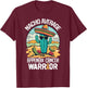 Nacho- Appendix Cancer Awareness Supporter Ribbon T-Shirt - T-Shirt | Maroon