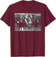 The Damned Band In Nature By Virginia Turbett T-Shirt - T-Shirt | Maroon