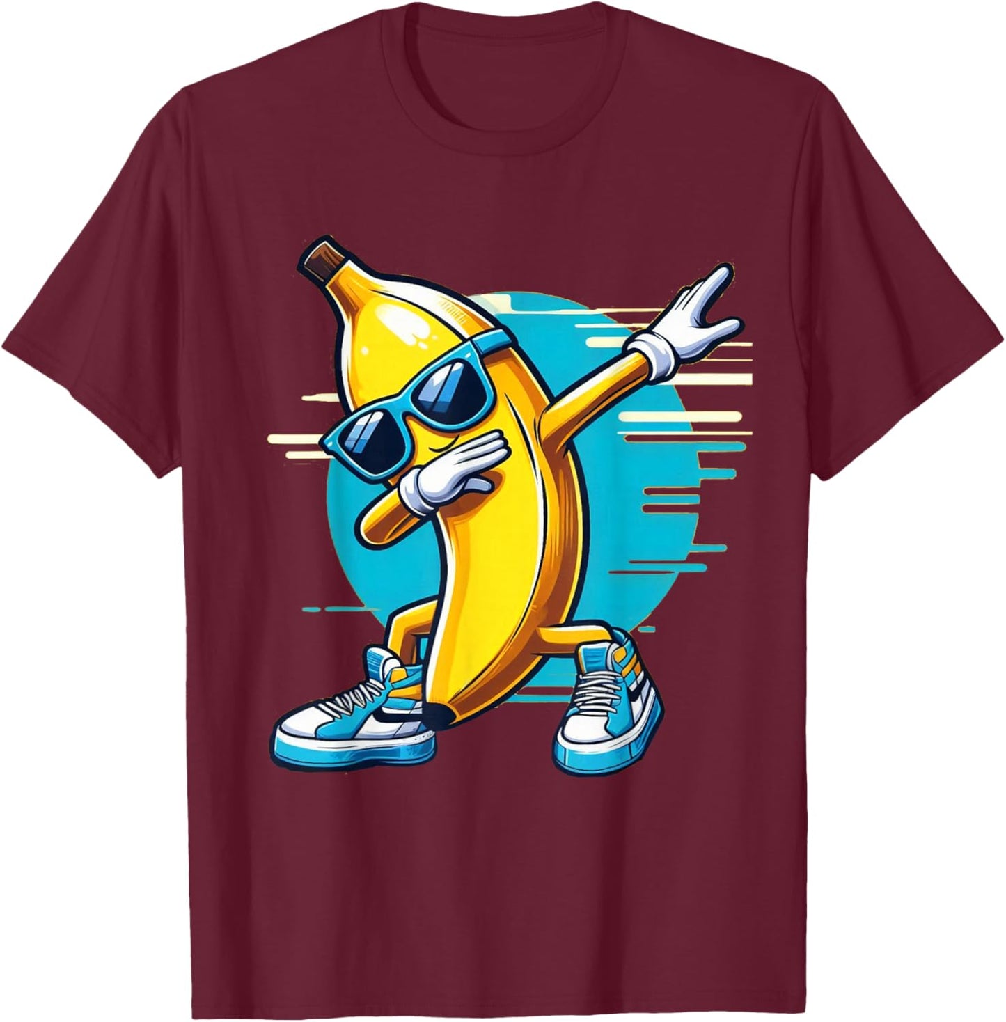 Banana Shirt Banana Costume Adult Men Kids T-Shirt - T-Shirt | Maroon