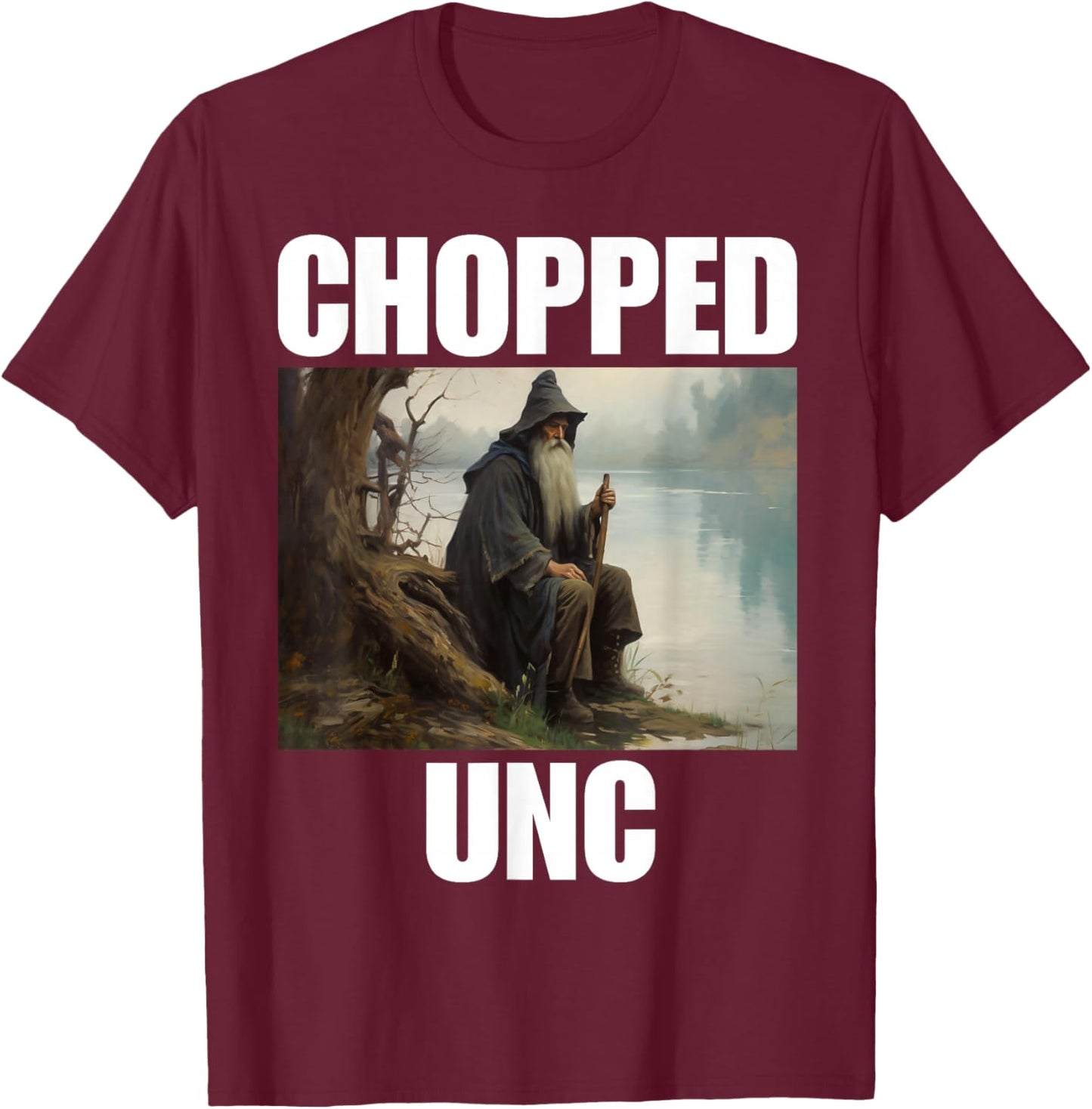 Chopped UNC T-Shirt - T-Shirt | Maroon