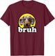 Kids Funny Bruh Dapple Dachshund Lover T-Shirt - T-Shirt | Maroon