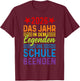 Abschluss 2026 Das Jahr in dem Legenden die Schule beenden T-Shirt - T-Shirt | Maroon