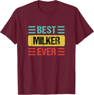 Milker T-Shirt - T-Shirt | Maroon
