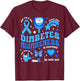 Diabetes Awareness Toddler Ribbon T1D Support Warrior Squad T-Shirt - T-Shirt | Maroon
