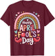 Happy April Fool's Day 1st April Fools Day 2026 Funny Humor T-Shirt - T-Shirt | Maroon