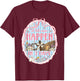 A Lot Can Happen in 3 Days Coquette Bow Easter Christian T-Shirt - T-Shirt | Maroon