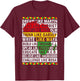 Black History Month dream Like African leader Men Women T-Shirt - T-Shirt | Maroon
