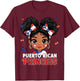 Puerto Rican Princess Puerto Rico Hispanic Heritage T-Shirt - T-Shirt | Maroon