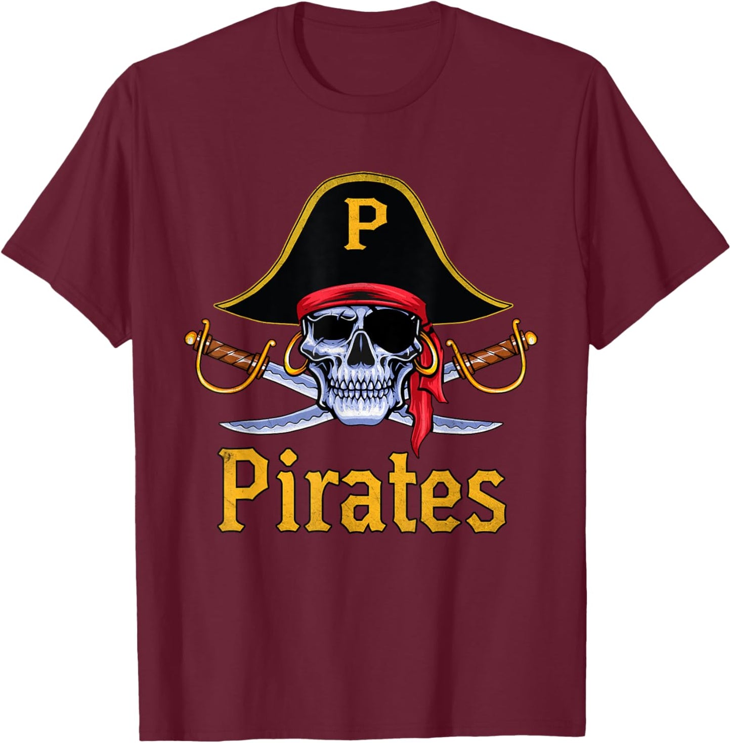 Vintage Last Name Pittsburgh Personalized Retro Custome Name T-Shirt - T-Shirt | Maroon