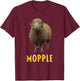 Mopple T-Shirt - T-Shirt | Maroon