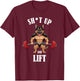 German Shepherd Weightlifting Gym Fitness German Shepherd T-Shirt - T-Shirt | Maroon