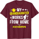 Softball Catcher Papa Proud Papa of A Softball Catcher T-Shirt - T-Shirt | Maroon