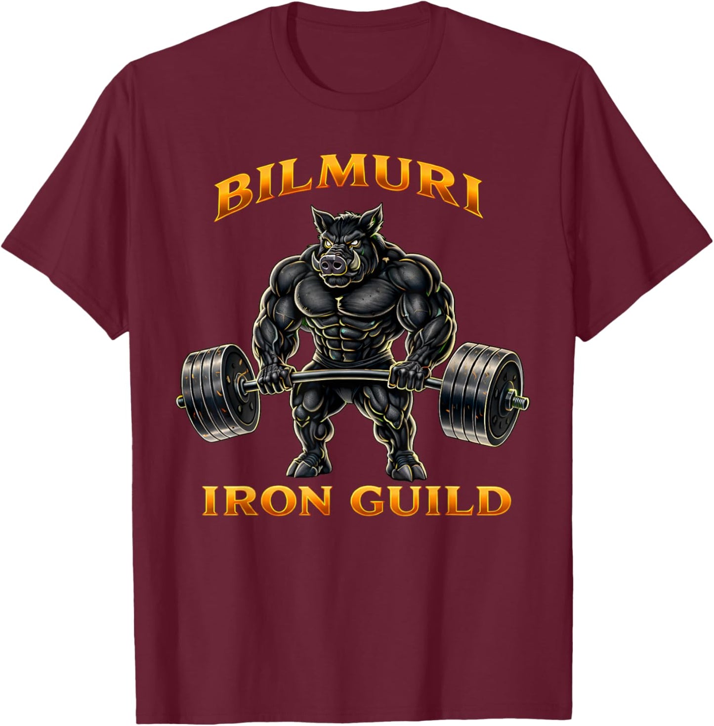 Fitness Motivation T-Shirt - T-Shirt | Maroon