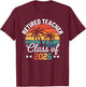 Vintage School Retirement 2026 T-Shirt - T-Shirt | Maroon
