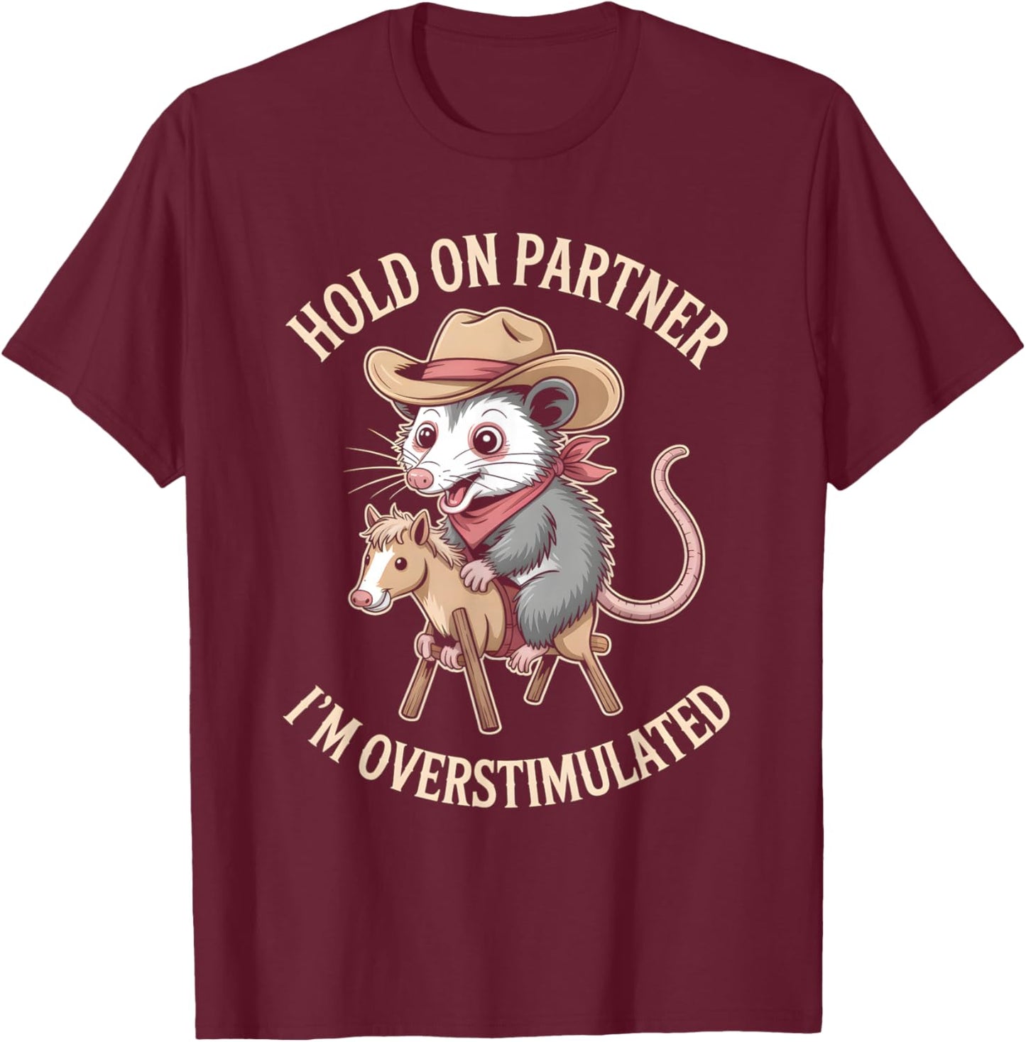 Possum T-Shirt - T-Shirt | Maroon