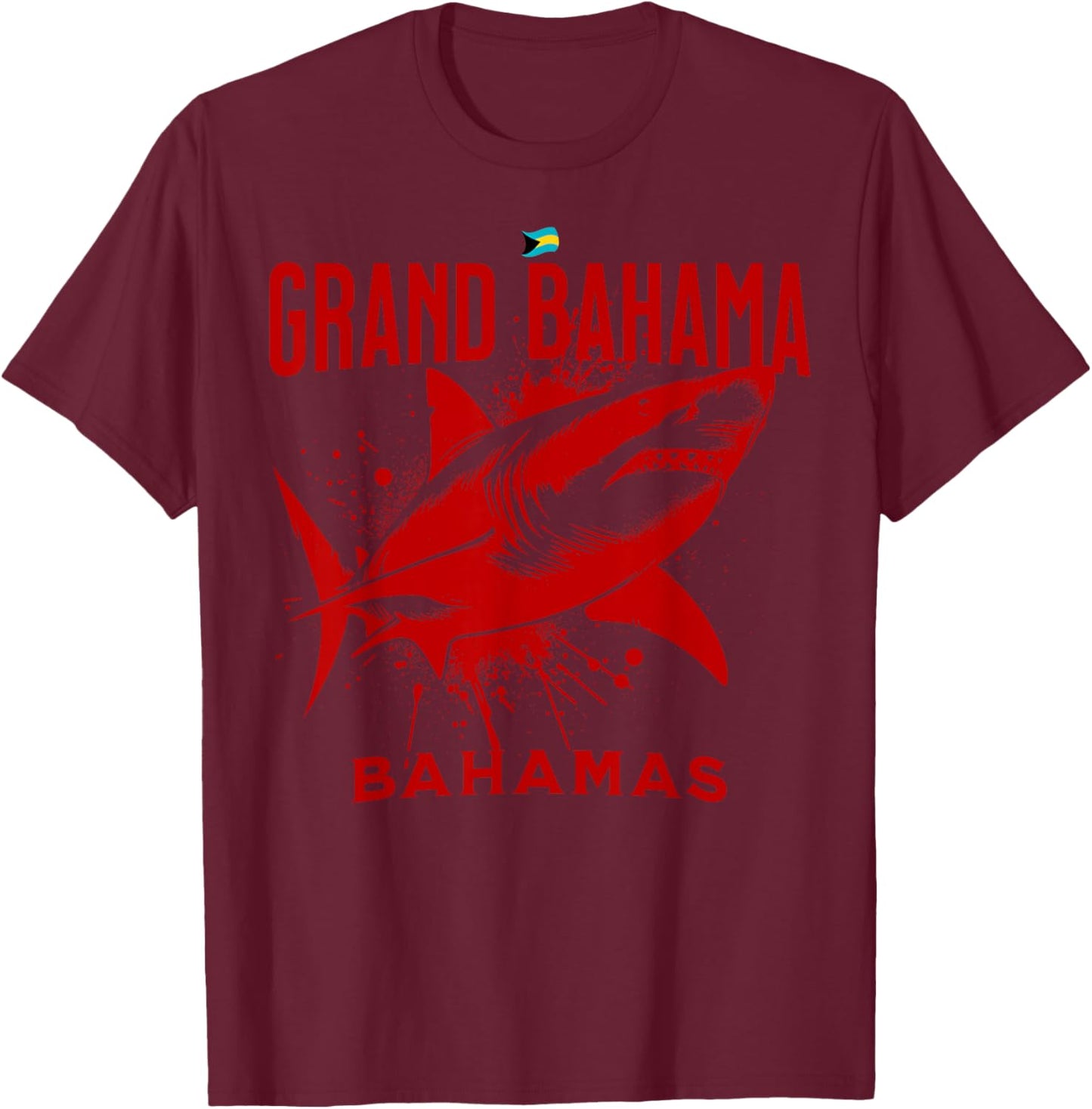 Bahamas Souvenir : Grand Bahama Freeport Bahamas Cruise T-Shirt - T-Shirt | Maroon