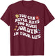 Retro Groovy You Can Never Have Too Much JORDYN In Your Life T-Shirt - T-Shirt | Maroon