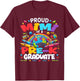 Proud Mimi of 2026 Pre-K Graduate Mothers Day Graduation T-Shirt - T-Shirt | Maroon