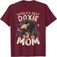 World's Best Doxie Mom, Dachshund with 2 Puppies Mothers Day T-Shirt - T-Shirt | Maroon