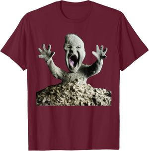 Ash Baby Meme Funny T-Shirt - T-Shirt | Maroon