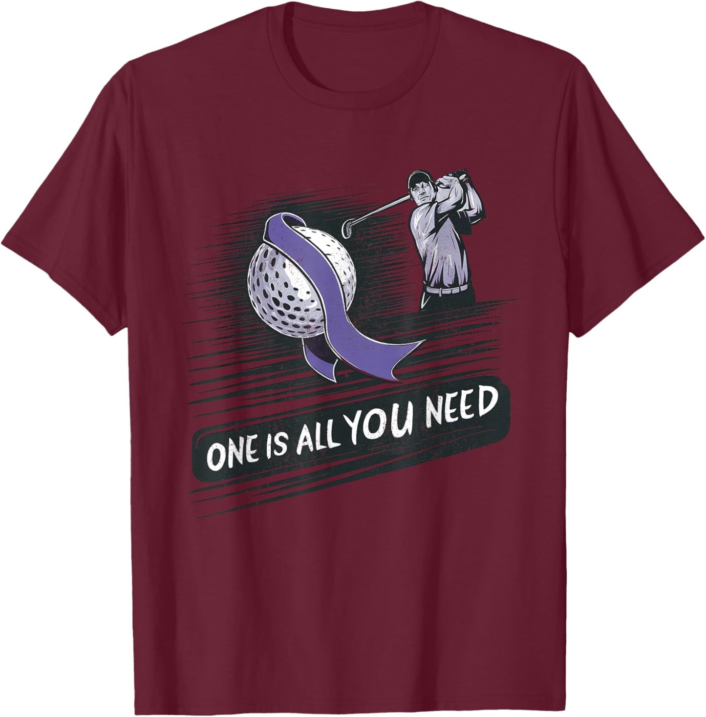 One is all you Need T-Shirt - T-Shirt | Maroon