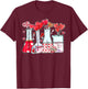 Beaker Test Tube Heart Laboratory Valentines Science Teacher T-Shirt - T-Shirt | Maroon