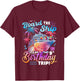Kids Board The Ship It's My 9th Birthday Trip Cruise Birthday T-Shirt - T-Shirt | Maroon