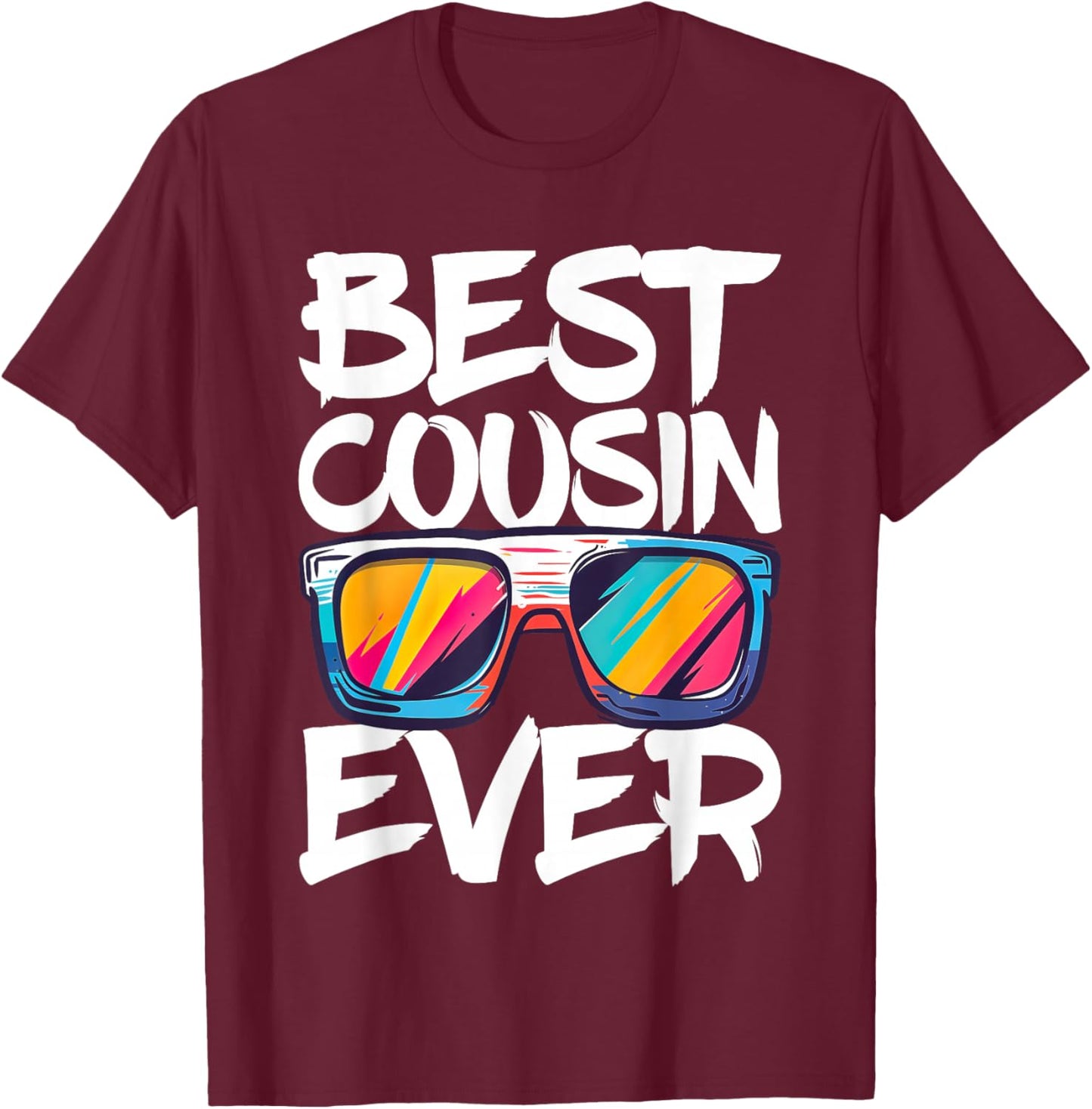 Best Cousin Ever Shirt Kids Boy Girl Cousin Crew Matching T-Shirt - T-Shirt | Maroon