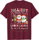 Jolliest Bunch Of Lunch Ladies This Side Of The Playground T-Shirt - T-Shirt | Maroon