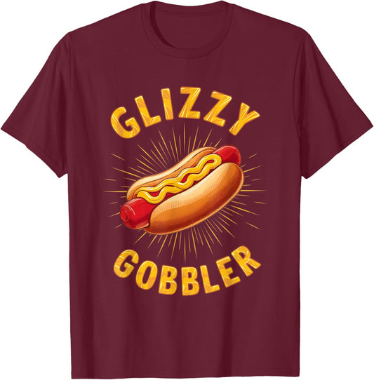 Number One Hot Glizzy Gobbler Dog Lover Women T-Shirt - T-Shirt | Maroon