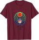 Journey Infinity Wings Vivid Scarab Music Vintage Band Raglan Baseball T-Shirt - T-Shirt | Maroon