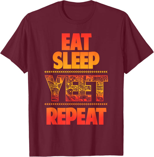 Yeet Funny Summer Saying Quote Slang Men Boys Kids Women T-Shirt - T-Shirt | Maroon