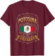 POTOSINA: Flor de la Huasteca. S.L.P. MEXICO FLAG T-Shirt - T-Shirt | Maroon