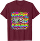 90s Kickin It with My Kinfolk Family Reunion 2026 Women Trip T-Shirt - T-Shirt | Maroon