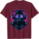 Techno House Electro Minimal Goa PSY Trance Acid Rave DnB T-Shirt - T-Shirt | Maroon