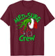 Retro Med-surg Crew Nurse Stethoscope Christmas Xmas Nursing T-Shirt - T-Shirt | Maroon