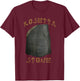 Rosetta Stone Hieroglyphs Egyptology T-Shirt - T-Shirt | Maroon