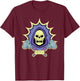 Masters of The Universe Skeletor Badge T-Shirt - T-Shirt | Maroon