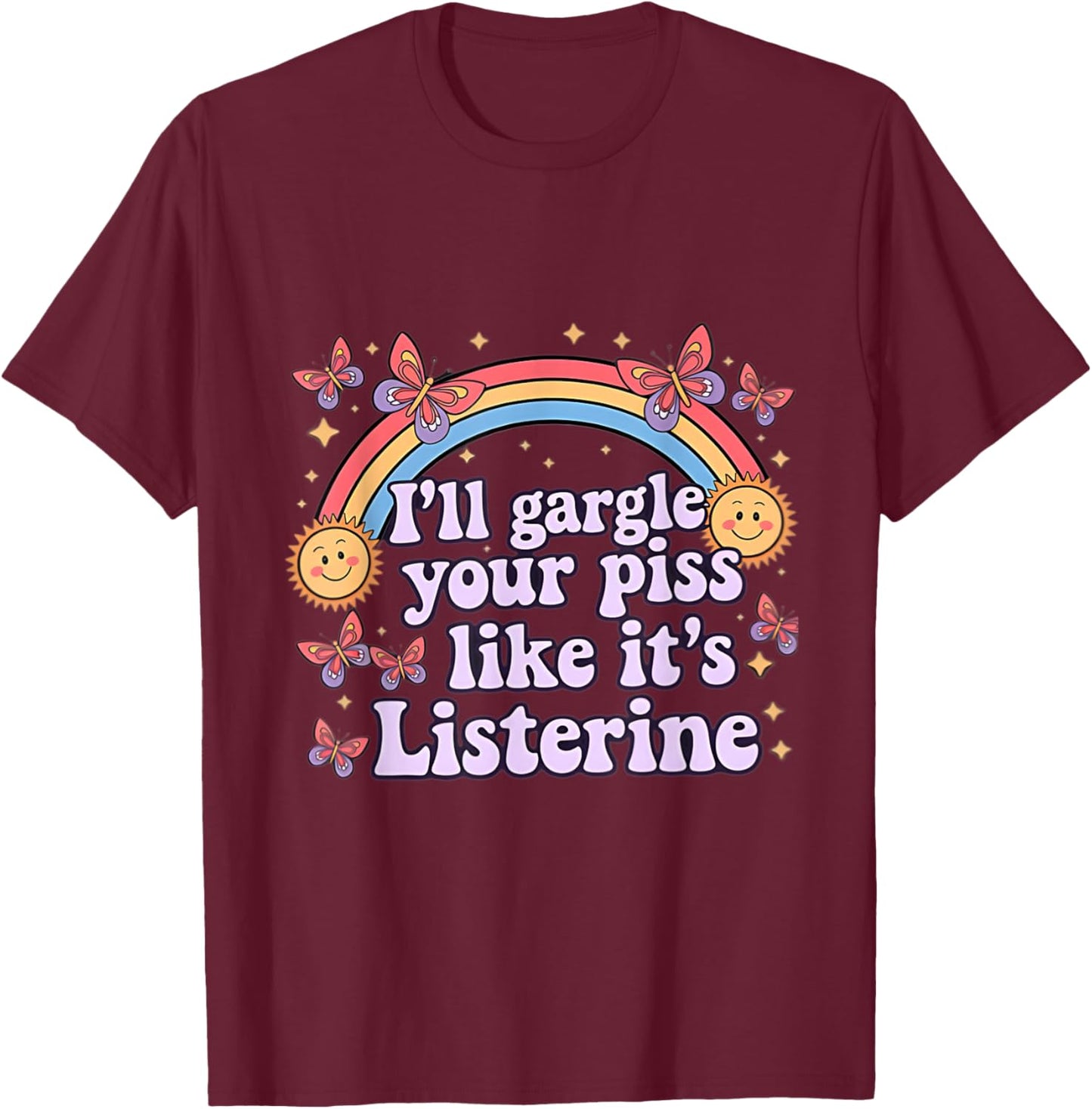 Funny Inappropriate Embarrassing Gag Meme Adult Humor Women T-Shirt - T-Shirt | Maroon