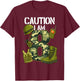 8th Birthday Army T-Shirt - T-Shirt | Maroon