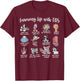 Surviving With EDS Awareness Ehlers Danlos Syndrome T-Shirt - T-Shirt | Maroon