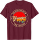 Grandpa the Man the Myth the Legend Father's Day for Grandpa T-Shirt - T-Shirt | Maroon