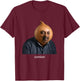 Funny Sonion Tuff Meme GenZ T-Shirt - T-Shirt | Maroon