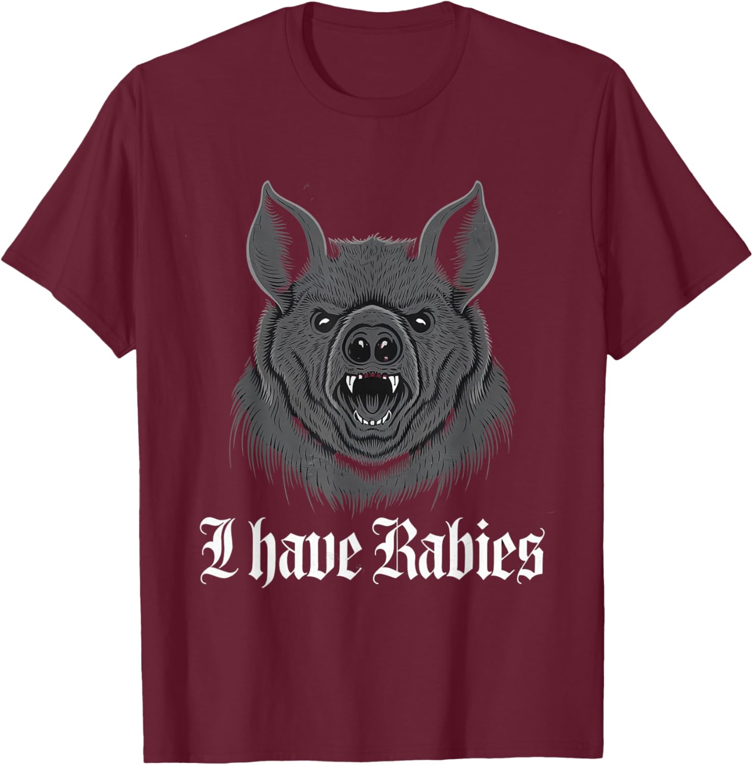 Animal Humor T-Shirt - T-Shirt | Maroon
