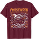 Cruising Designs By MCG.Co Cruiseween Black -Adults & Kids Halloween T-Shirt - T-Shirt | Maroon