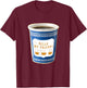 Old School NY New York Hometown Greek Diner Coffee Cup T-Shirt - T-Shirt | Maroon