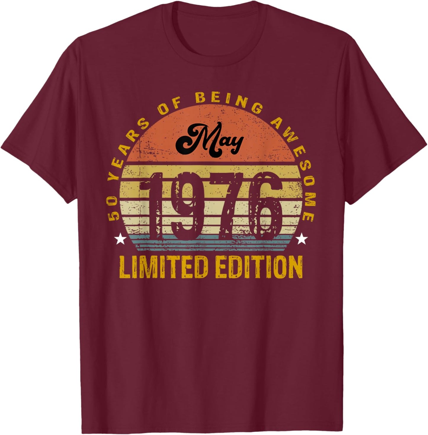50 Year Old T-Shirt - T-Shirt | Maroon