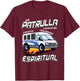 La patrulla espiritual Funny Tazo Dorado Mexican Spanish T-Shirt - T-Shirt | Maroon