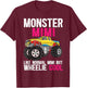 Monster Truck Mimi Definition Monster Truck Mimi Grandma T-Shirt - T-Shirt | Maroon