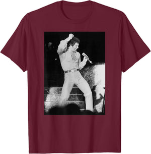 Tom Jones Live Lake Tahoe Nevada 1983 T-Shirt - T-Shirt | Maroon